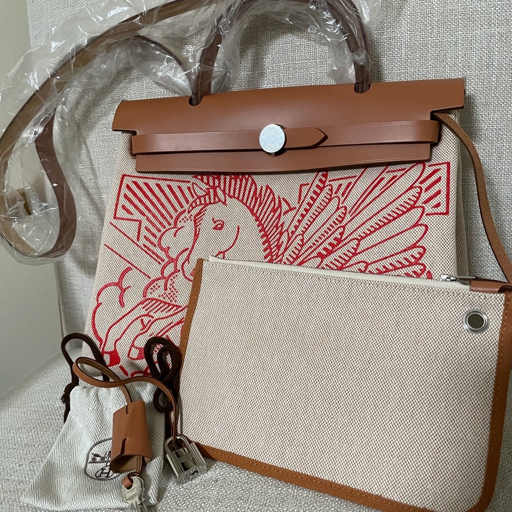 Brand new limited edition Hermès Pegasus Herbag - Picture 9 of 11